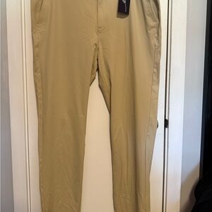 NWT Men's Boston Scott Khaki Golf Pants 40/33‎